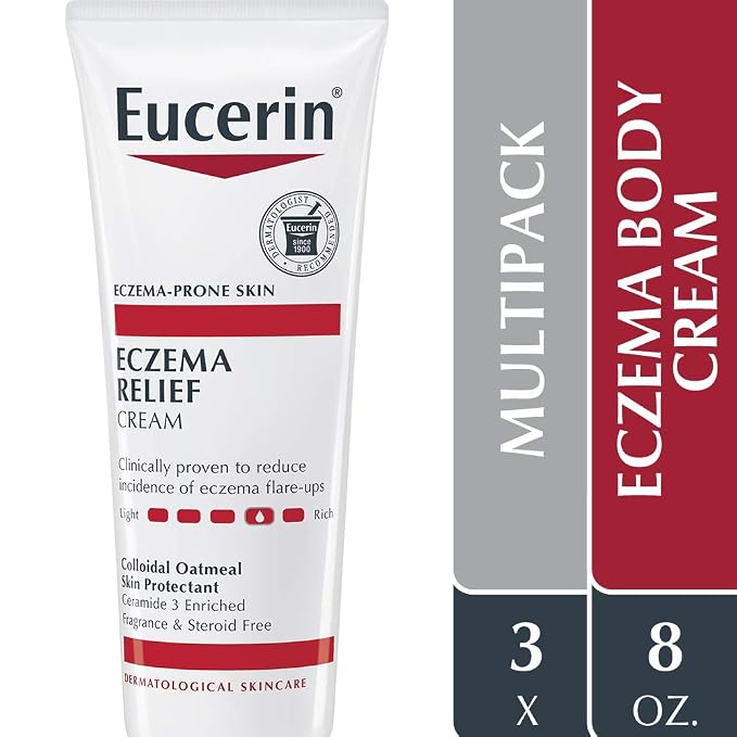 Eucerin Eczema Relief Cream, Full Body Lotion - Image 4