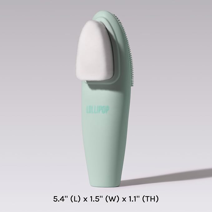 LOLLIPOP Dual-Sided Facial Cleansing Brush | Handle Size Silicone Face - Image 3