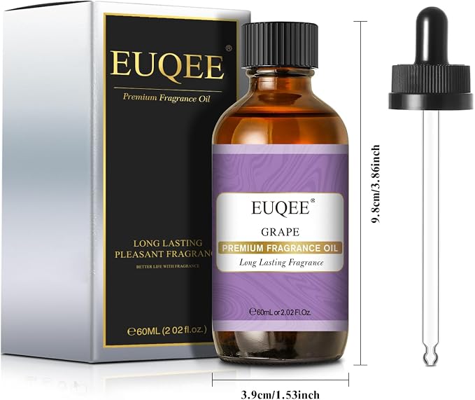 EUQEE Grape Fragrance Oil, Premium Essential Oil 2.02 Fl oz - Image 2