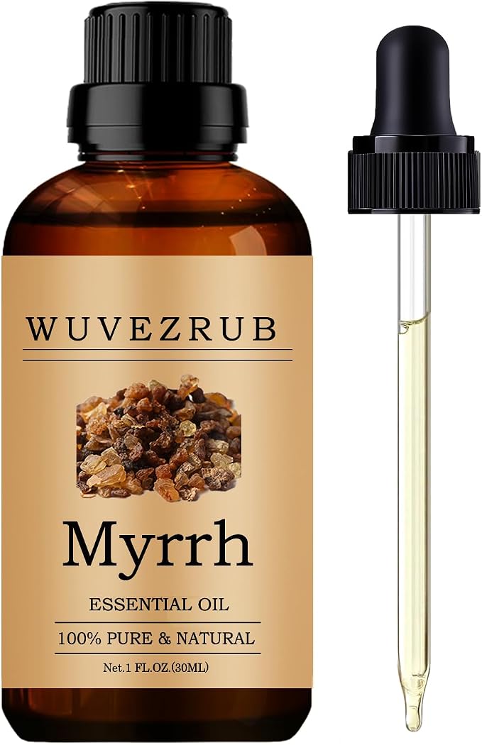Myrrh Essential Oil - 30ML Pure and Natural by WUVEZRUB