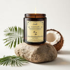 Coconut Vanilla Scented Candles, 7oz Soy Wax Candle, Long Lasting Aromatherapy - Image 4