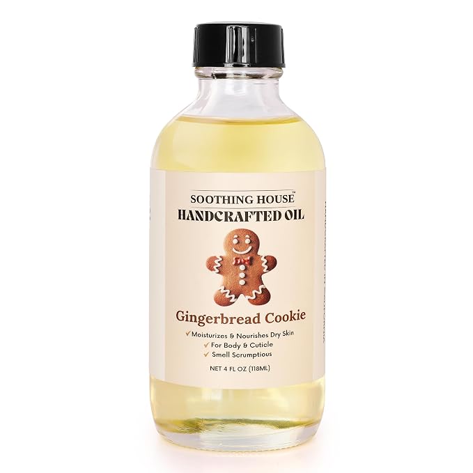 Gingerbread Cookie Body Oil: Moisturizing Body Oil - Image 2