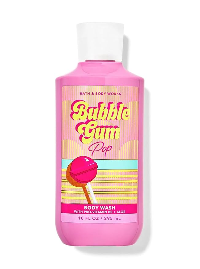 Bath and Body Works Body Wash Shower Gel Gift Set, Bubble Gum Pop) by BathBodyWorks