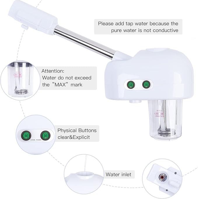 Facial Steamer, Professional Face Steamer - Image 2