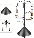 Bird Feeder Pole with Squirrel Baffle - Image 9
