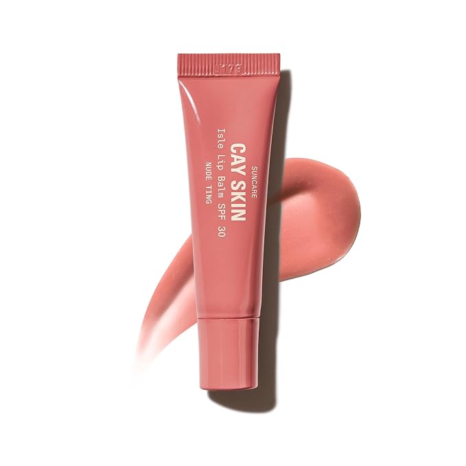 Cay Skin Isle Lip Balm SPF 30 – High Shine, Hydrating + Sheer Lip Gloss in by CaySkin