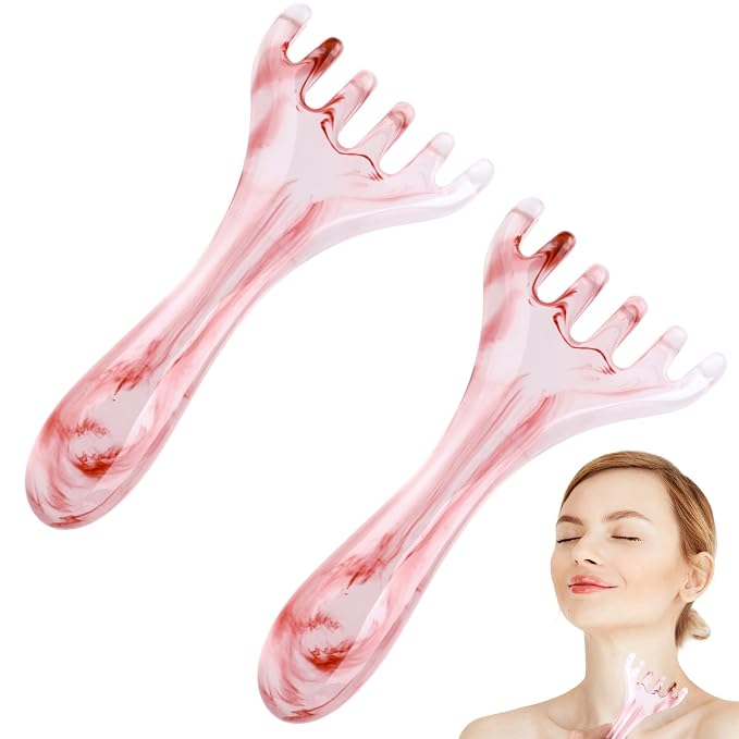 2 Pcs Head Massager Scalp Massager Tool, Six Claw Massage Comb by Unknown