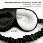 MATASSE 100% Mulberry Silk Sleep Mask 22 Momme Grade 6A - Image 5
