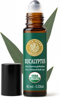 Silk Road Organic Eucalyptus Essential Oil Roll On, USDA Certified by SILKROADORGANIC