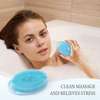 3 Pack Silicone Body Scrubber, Exfoliating Body Scrubber Fit - Image 6
