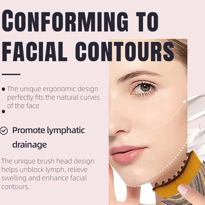 1/2 PCS Lymphatic Contour Face Brush - Image 4