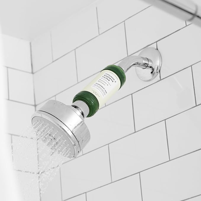 VOESH Vitamin C Shower Filter, Rainforest Mist, Shower Aromatherapy, Water - Image 3