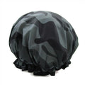 Shower Cap for Women Men Shower Hat Waterproof-Double Layer-Reusable Elastic by ZKLLGHE