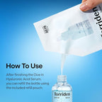 Torriden DIVE IN Serum 1.69 fl oz + refill pouch 1.69 fl oz | Deep Hydration to - Image 6
