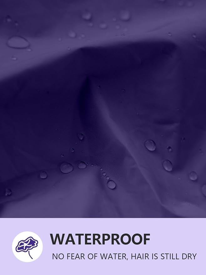 Years calm Reusable Waterproof Shower Caps - Image 8