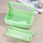 Nail Tool Sterilizer Box Plastic Disinfectant Container - Image 7