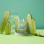 Colonial Candle Cucumber Fresca Scented Jar Candle, 2 Wick, 3.5 oz, Mottled Wax - Image 7