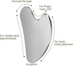 Gua Sha, Stainless Steel Gua Sha Facial Tools, Guasha Tool - Image 3