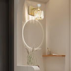 PRESDE Single Crystal Wall Sconce, Modern Gold Vanity Light Fixture, 1-Light - Image 3