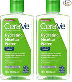 CeraVe Micellar Water, Hydrating Facial Cleanser & Eye Makeup Remover by CeraVe