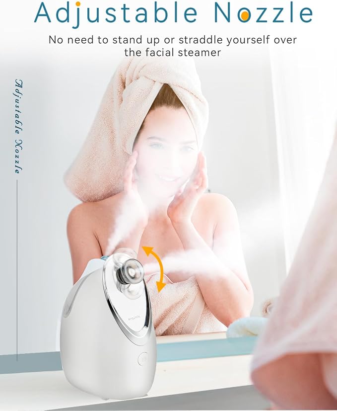 Kingsmile Facial Steamer, 3 in 1 Face Steamer - Image 2