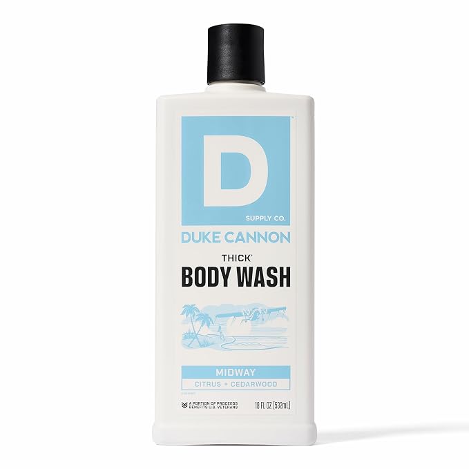 Duke Cannon Supply Co. Thick High Viscosity Body Wash – 3X Thicker, Cleansing by DukeCannonSupplyCo