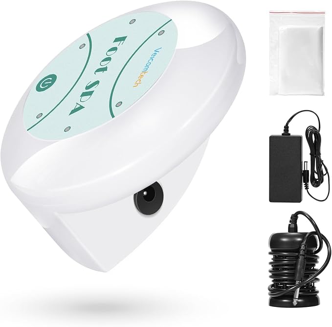 Portable Ionic Detox Foot Bath Machine, Ionic Detox Foot Spa Chi Cleanse by Veicomtech