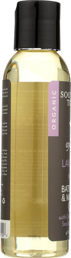Soothing Touch Ayurveda Organic Bath, Body & Massage Oil, Calming Lavender - Image 5