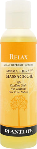 Plantlife Relax Massage Oil by PlantlifeNaturalBodyCare