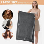 SUNLAND Microfiber Hair Towels Anti Frizz Hair Drying Towel Super Absorbent - Image 2