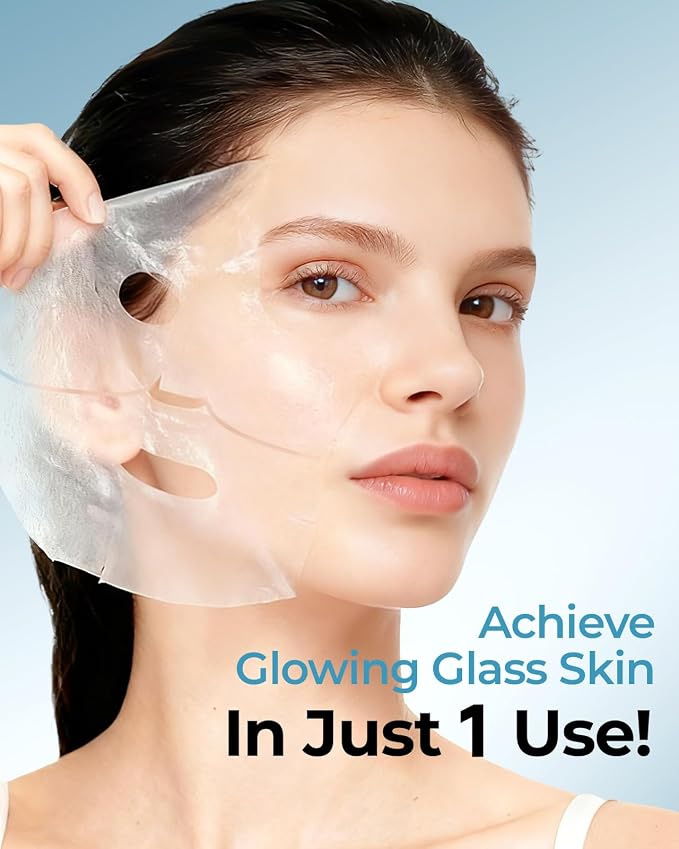 6 Pack Bio-Collagen Face Mask, Hydrating Overnight Masks, Fine Lines Face - Image 4