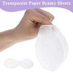 100Pack Disposable Eye Mask, Cotton Disposable Eye Mask, Travel and Relaxation - Image 5