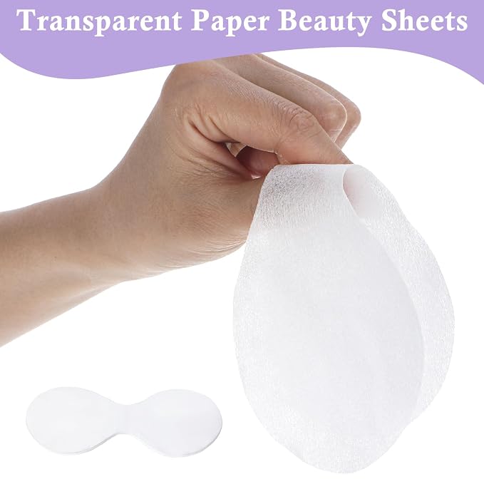 100Pack Disposable Eye Mask, Cotton Disposable Eye Mask, Travel and Relaxation - Image 5