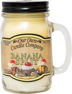 Our Own Candle Company, Banana Split Scented Mason Jar Candle, 100 Hour Burn by OurOwnCandleCompanycandles