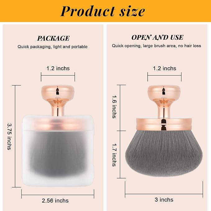 Yoseng Extra Large Body Makeup Brush - Image 2