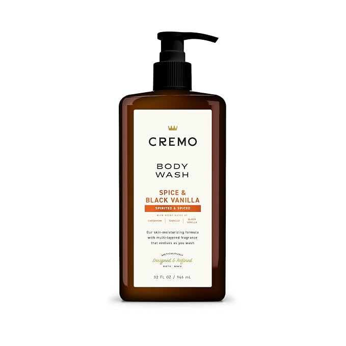 Cremo Rich-Lathering Spice & Black Vanilla Body Wash by CremoCompany