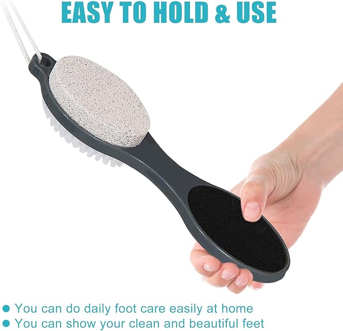 Foot File Callus Remover-3 Pcs 4 in 1 Foot Scrubber Dead Skin Remover - Image 6