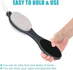 Foot File Callus Remover-2 Pcs 4 in 1 Foot Scrubber Dead Skin Remover - Image 6