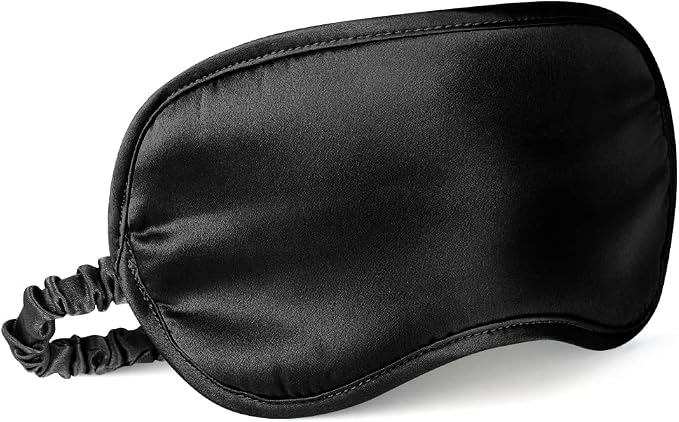 LULUSILK Mulberry Silk Sleep Eye Mask Blindfold by LULUSILK