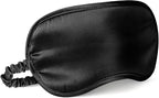 LULUSILK Mulberry Silk Sleep Eye Mask Blindfold by LULUSILK