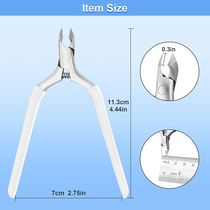 CGBE Cuticle Trimmer, Professional Cuticle Nippers Remover Tools, Non-slip - Image 6