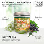 Dead Sea Collection Eucalyptus Salt Scrub – Exfoliating Body Scrub - Image 2