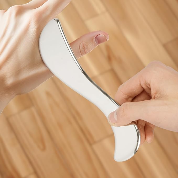 8 in 1 Stainless Steel Gua Sha Muscle Scraper Massage Tool Set IASTM Tools - Image 5