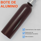 Elitzia Massage Oil Warmer Use Parts Pump Bottle 1 Pack 8.45oz/250ml Aluminium - Image 3