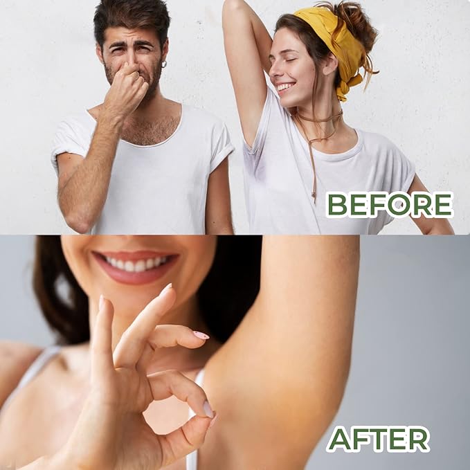 Armpit Detox Scrub 8.8 oz with Peppermint, Aloe Vera and Walnut Shell Powder - Image 7