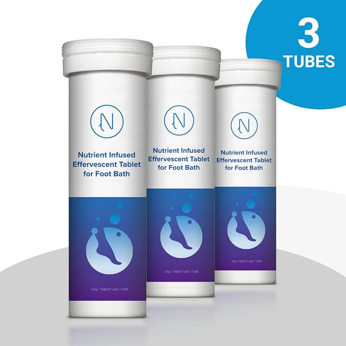 Diabetic Foot Soak Effervescent Tablets Foot Care by Nerve Spa, Anti-Swelling - Image 2