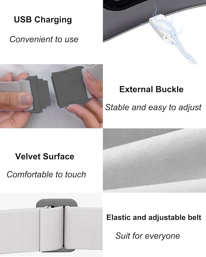 Electric Heating Pad, Portable Cordless Menstrual Heating Pad - Image 7