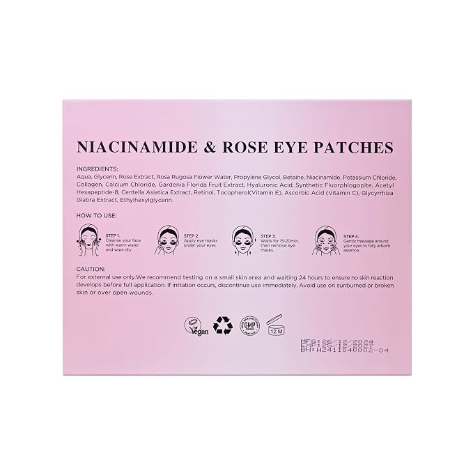 Yeokoe Under Eye Patches for Dark Circles, Puffy Eyes, 20 Pairs Face Masks - Image 9