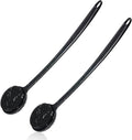 2 Pack Back Scrubber for Shower, 17in Lengthen Long Handle Body Brush, Double by -100SoftSilicone-