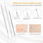 UUBAAR 9PCS Blackhead Remover Tools, Pimple Popper Tool Kit - Image 4